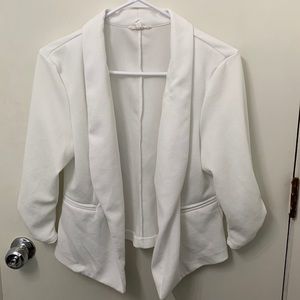 Maurices 3/4 sleeve open blazer